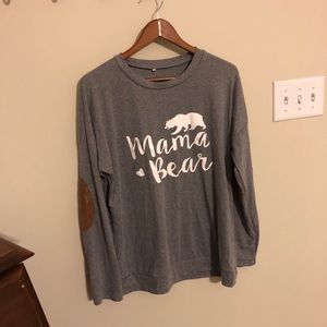 Mama Bear Long-Sleeve Shirt, XL, NWOT